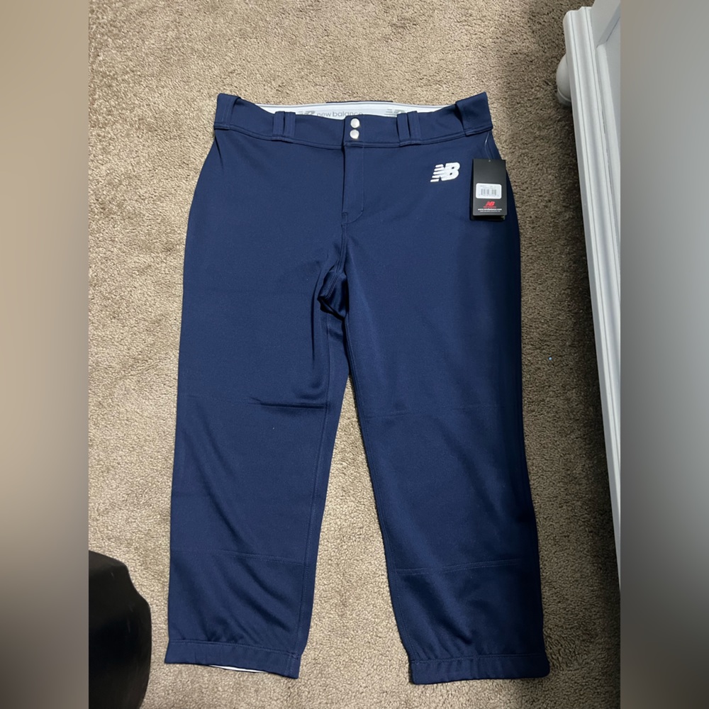 New Balance Softball Pants-Navy